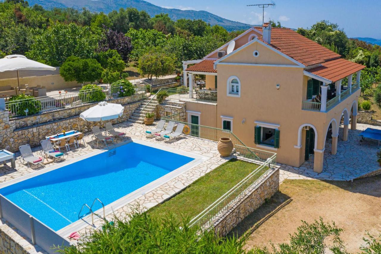 Villa Ftelias By Villa Plus Agios Stefanos  Buitenkant foto