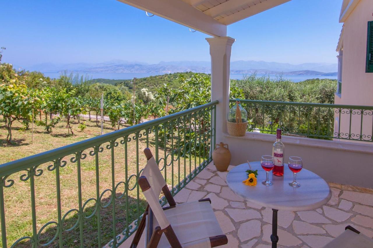 Villa Ftelias By Villa Plus Agios Stefanos  Buitenkant foto