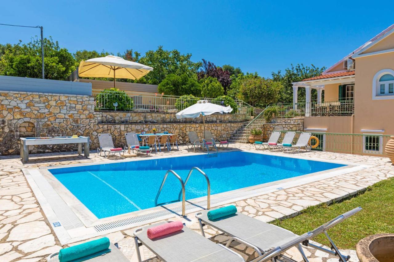 Villa Ftelias By Villa Plus Agios Stefanos  Buitenkant foto