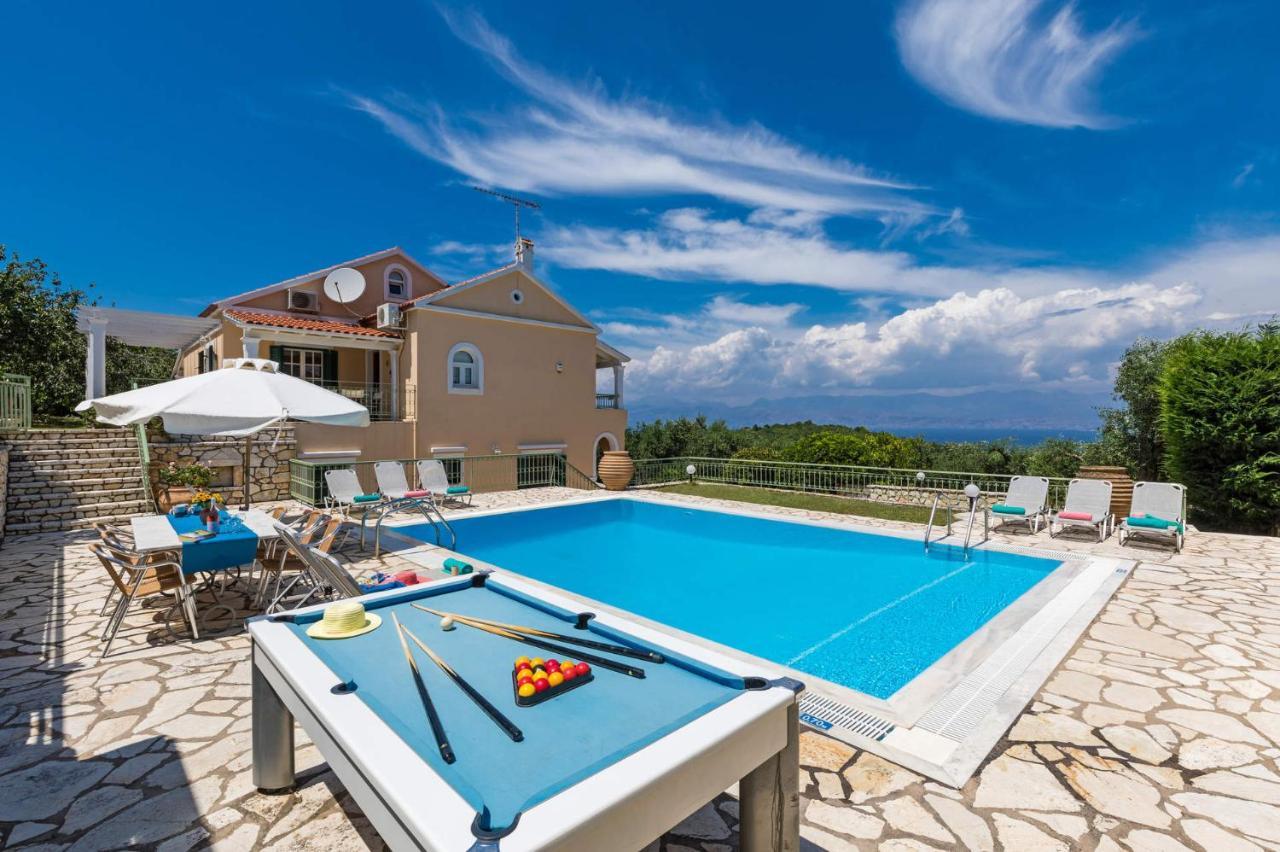 Villa Ftelias By Villa Plus Agios Stefanos  Buitenkant foto